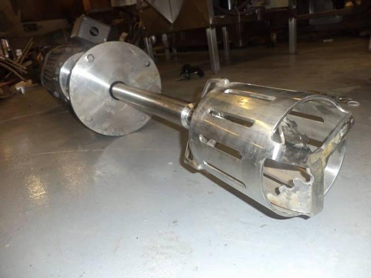 Used Admix “Rotosolver” 30HP High Shear mixer, Model 180RS175SS
