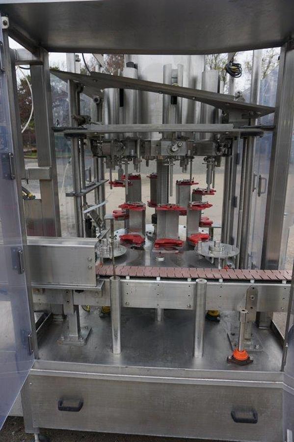Used PackWest 8 Head Rotary Piston Filler, Large Pistons