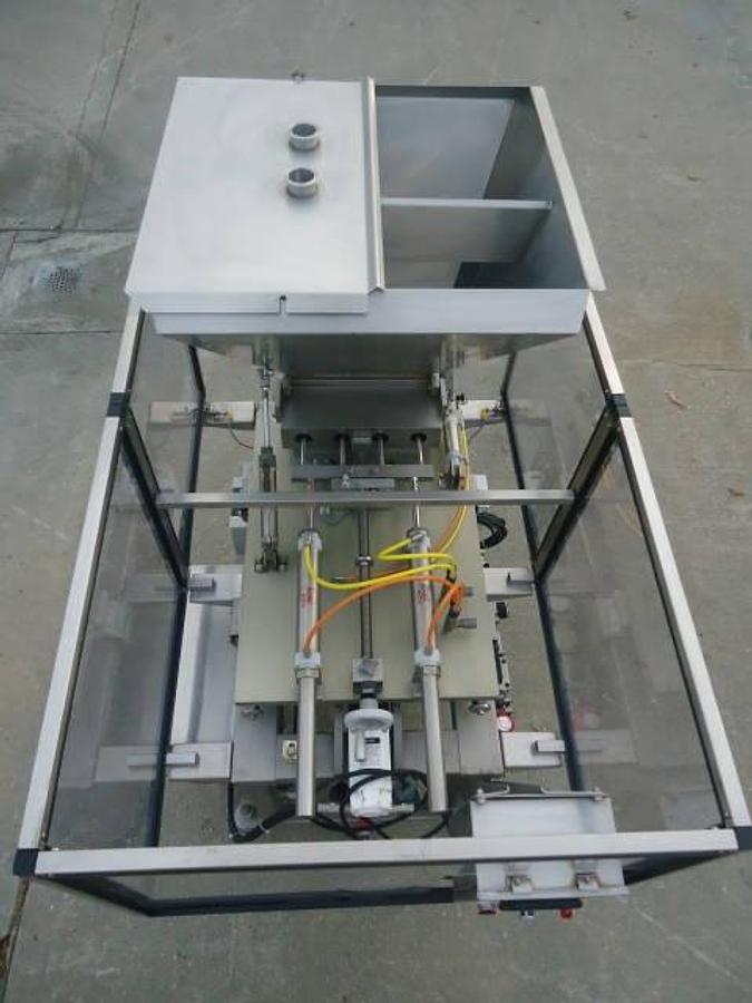 Used Hinds Bock 4p-04 Four Head Filler/Depositer, Stainless Steel