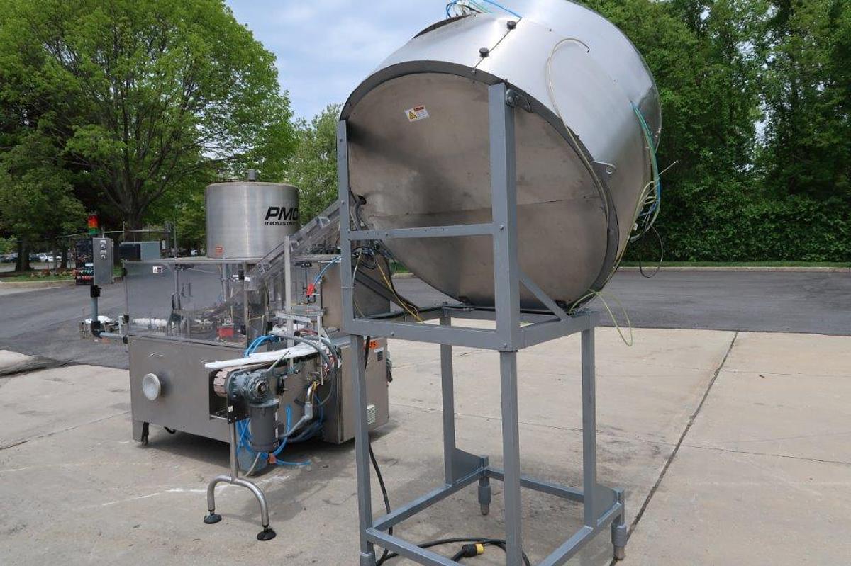 Used PMC XRC-1800 Automatic Rotary Pump Placer, with Sorter, 300 per minute