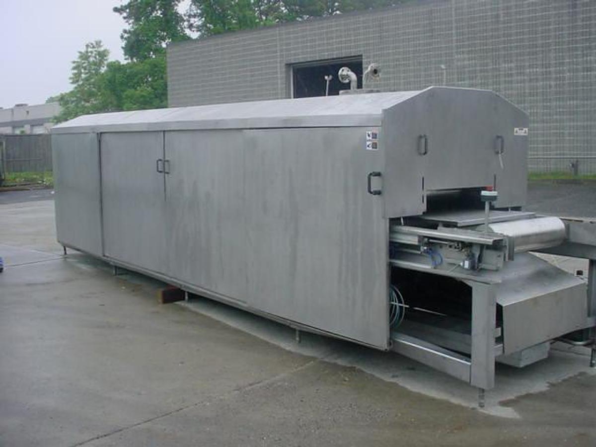 Used Berief Continuous Belt Grill, Stainless Steel