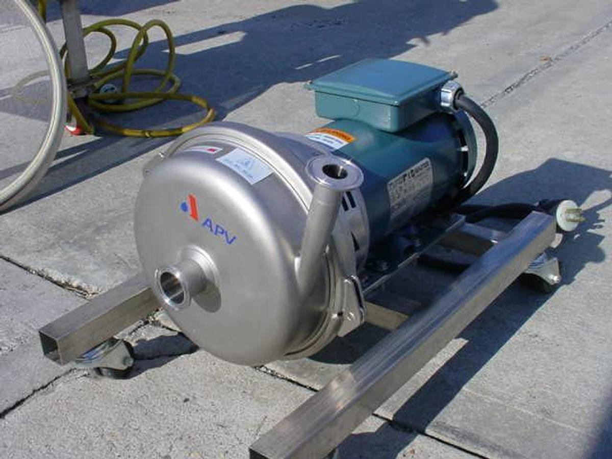 Used Apv 1-1/2″ X 1″ Stainless Steel Sanitary Centrifugal Pump