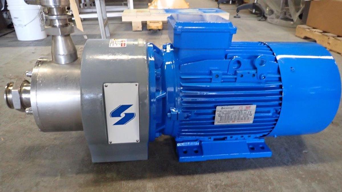 Used Silverson Size 600 SS Inline High Shear Mixer, 30HP