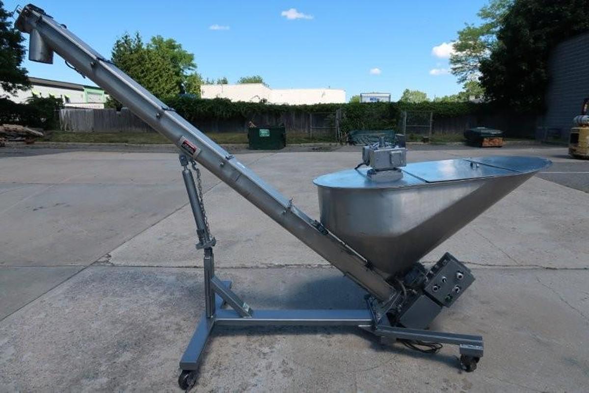 Used All-Fill Model ISF Inclined Screwfeeder, Portable