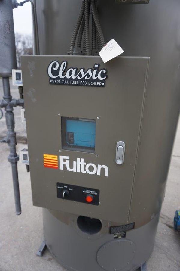 Used Fulton FB-020-A Natural Gas Boiler, Mfd. 2012
