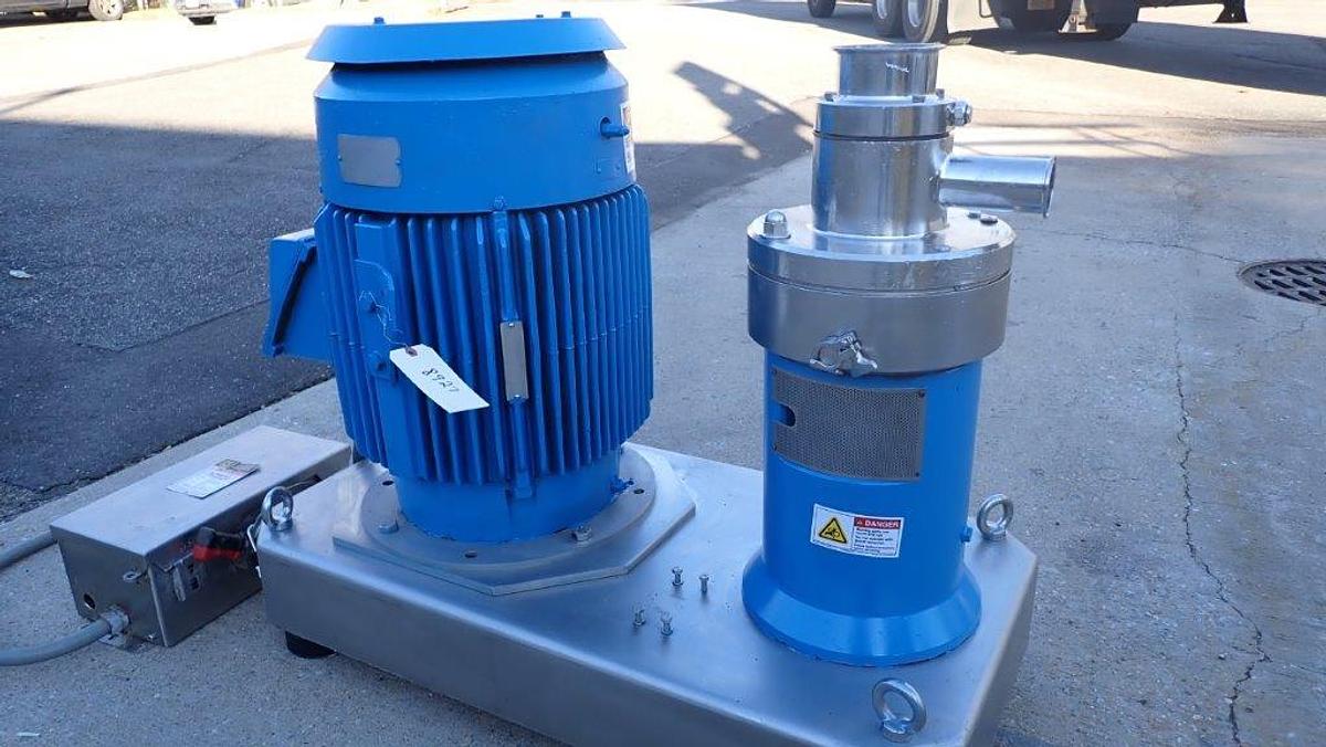 Used IKA DR2000 SS Inline High Shear Mixer, 40HP