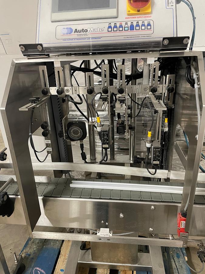 Used Automate Technologies Model AM-DA-T Bottle Inspection Machines, (2)