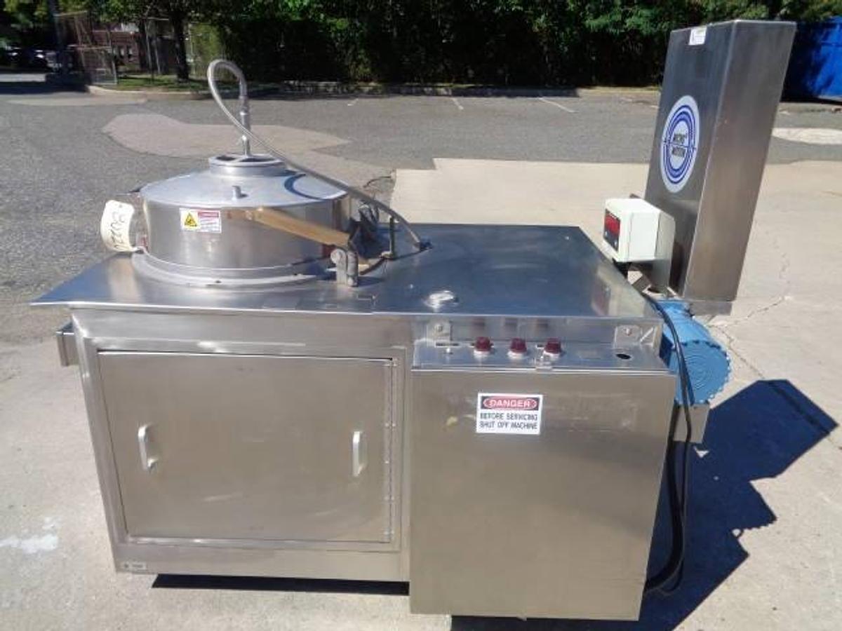 Used Cozzoli GW-1220 Vial Washer, Stainless Steel