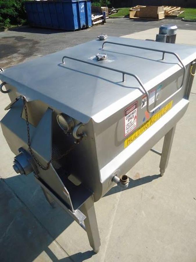 Used 42 Cu.ft. Apv Crepaco Sanitary Horizontal Paddle Blender, 70 Psi Jacket