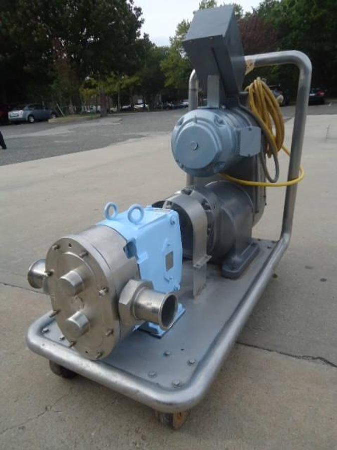 Used Waukesha 130 Positive Displacement Pump, Variable Speed
