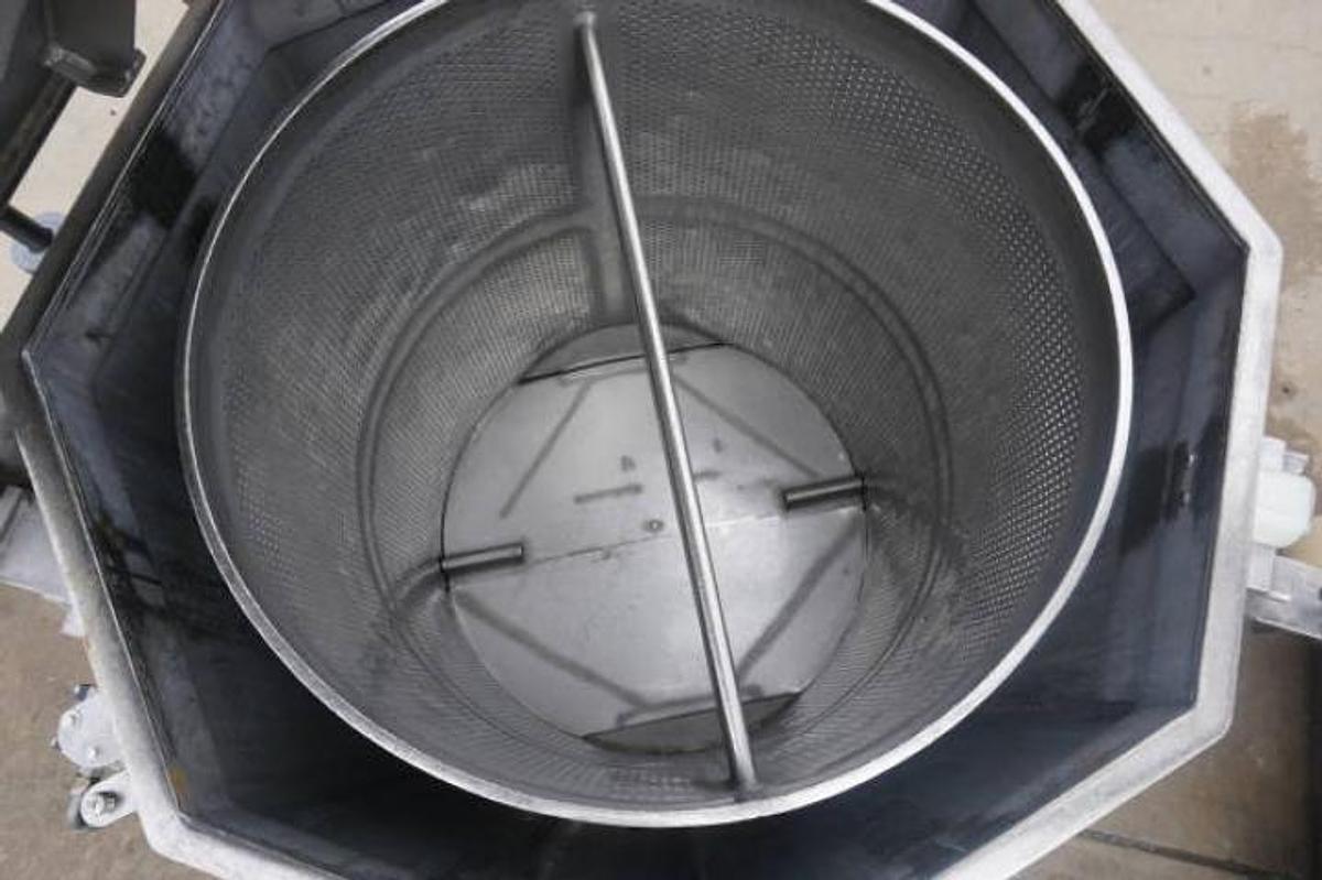 Used HMI Heinzen 300 Lb. SS Centrifugal Vegetable Spin Dryer