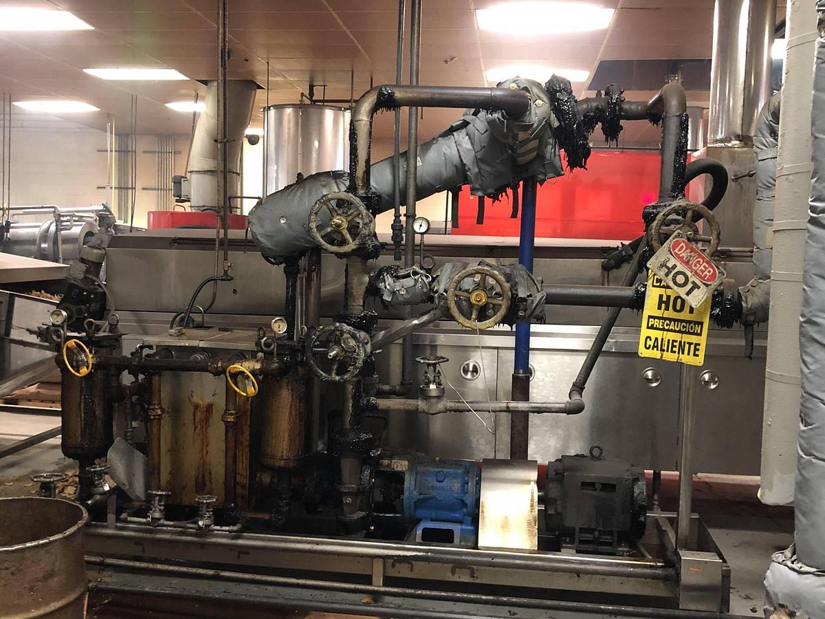 Used Tortilla Chip Line, 1,500 Lb. Capacity