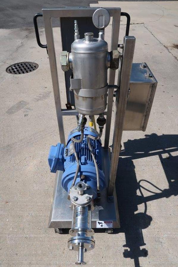 Used IKA DR3-6/6A SS Multi-Stage Inline High Shear Mixer, 10HP, XP