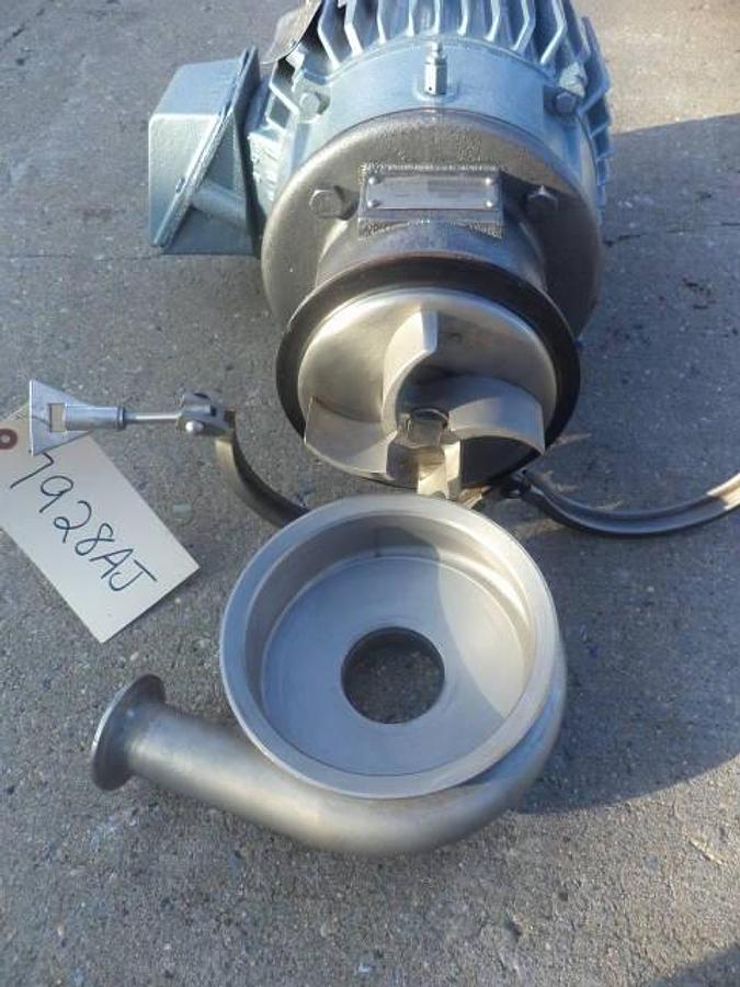 Used Crepaco 3 in. x 2 in. SS Sanitary Centrifugal Pump, 7.5HP