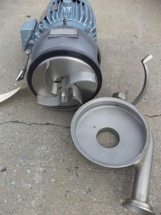 Used Crepaco 3 in. x 3 in. SS Centrifugal Pump, 5HP