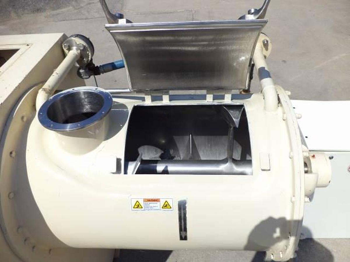 Used Littleford/Lodige FM300 Liter Stainless Steel Jacketed Plow Mixer With Chopper