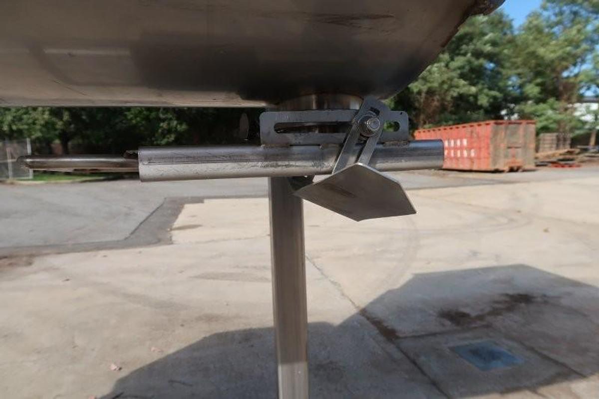 Used Horizontal Stainless Steel Double Ribbon Blender