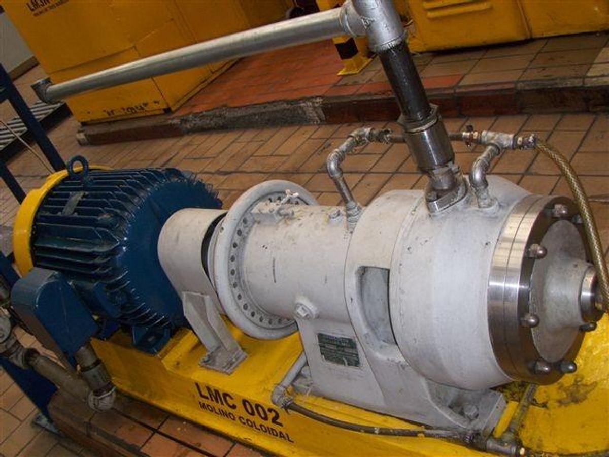 Used Charlotte 75 Hp Inline Colloid Mill