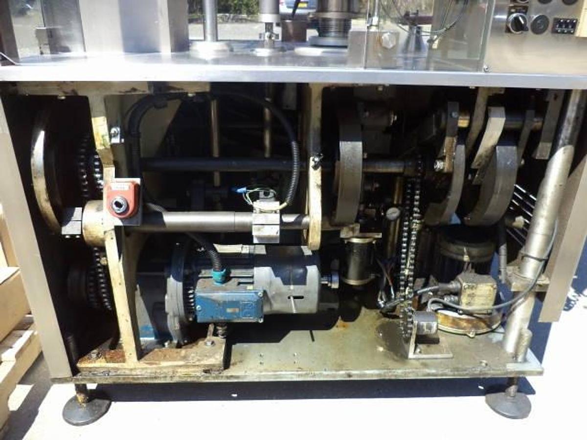 Used Kalix KX700 Tube Filling and Sealing Machine, Upgraded PLC