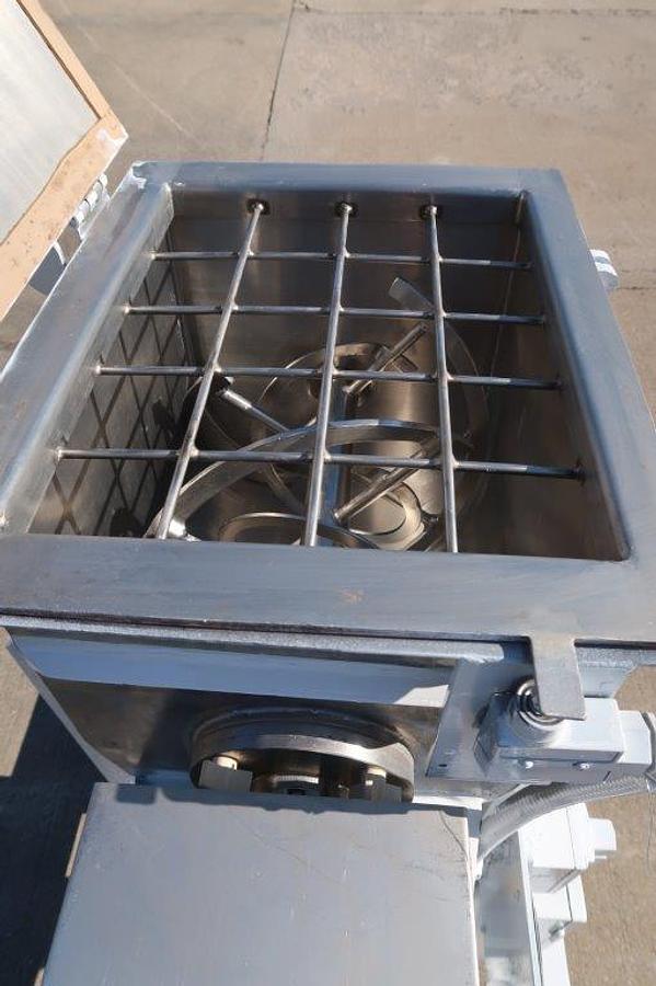 Used 1 Cu. Ft. Day Stainless Double Ribbon Blender, XP Motor