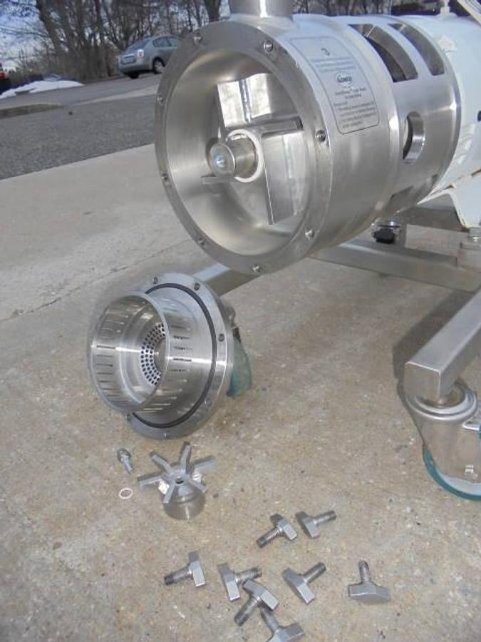Used Admix DynaShear DS-575 Stainless Steel Inline High Shear Mixer, 15 HP Motor-