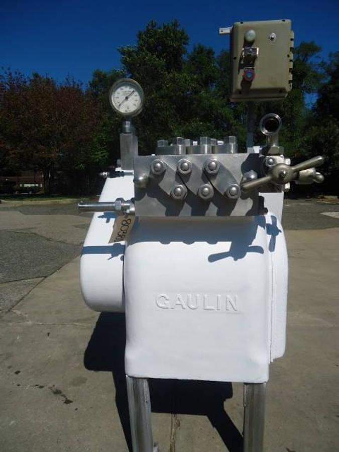 Used Gaulin 300 CGE Two Stage Homogenizer