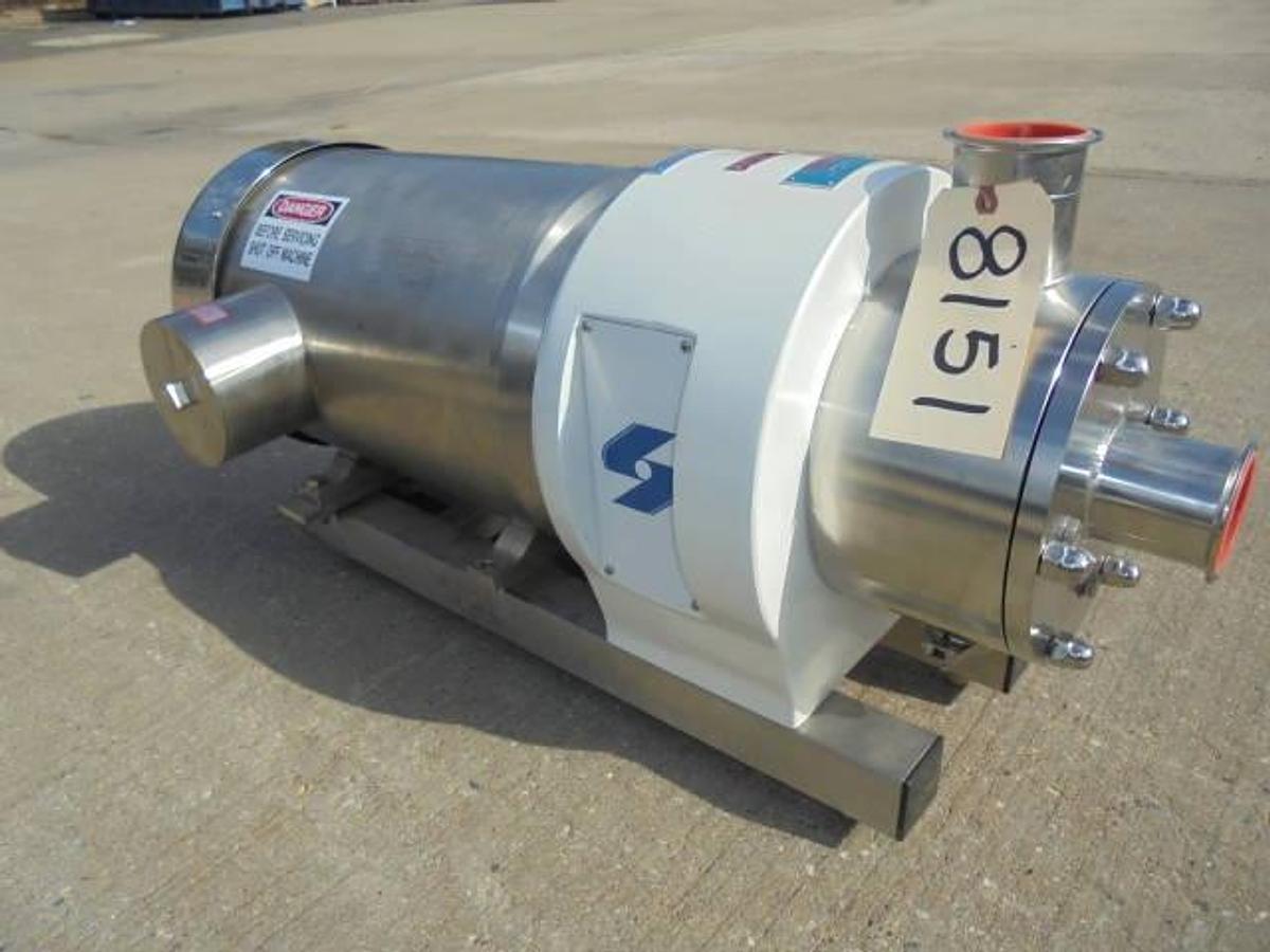 Used Silverson 600LS SS Inline High Shear Mixer, 30HP, Unused
