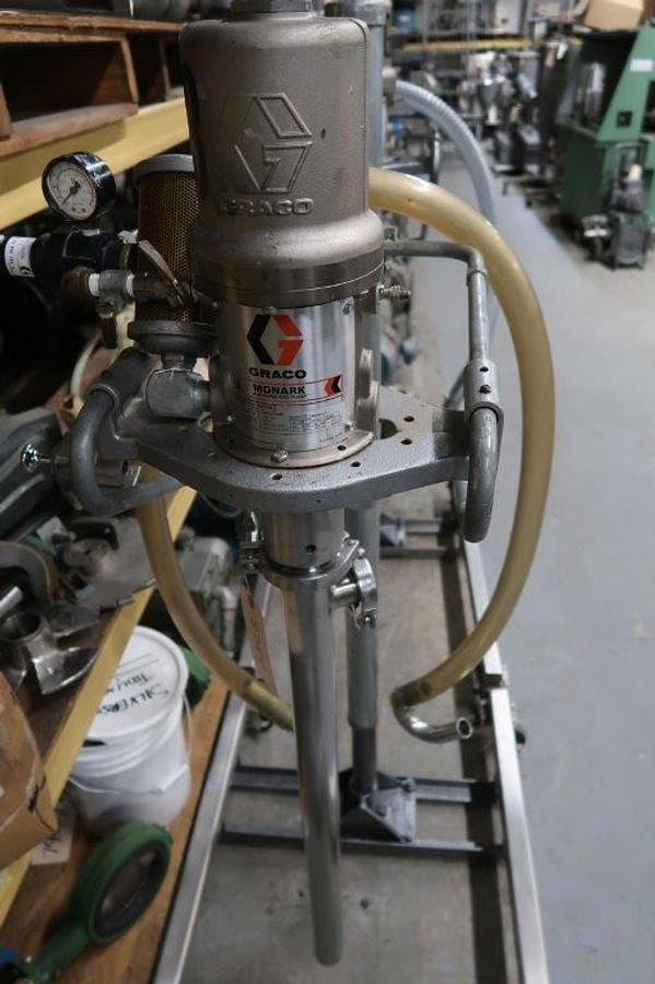 Used Graco Monark Air Powered Drum Pump, Portable