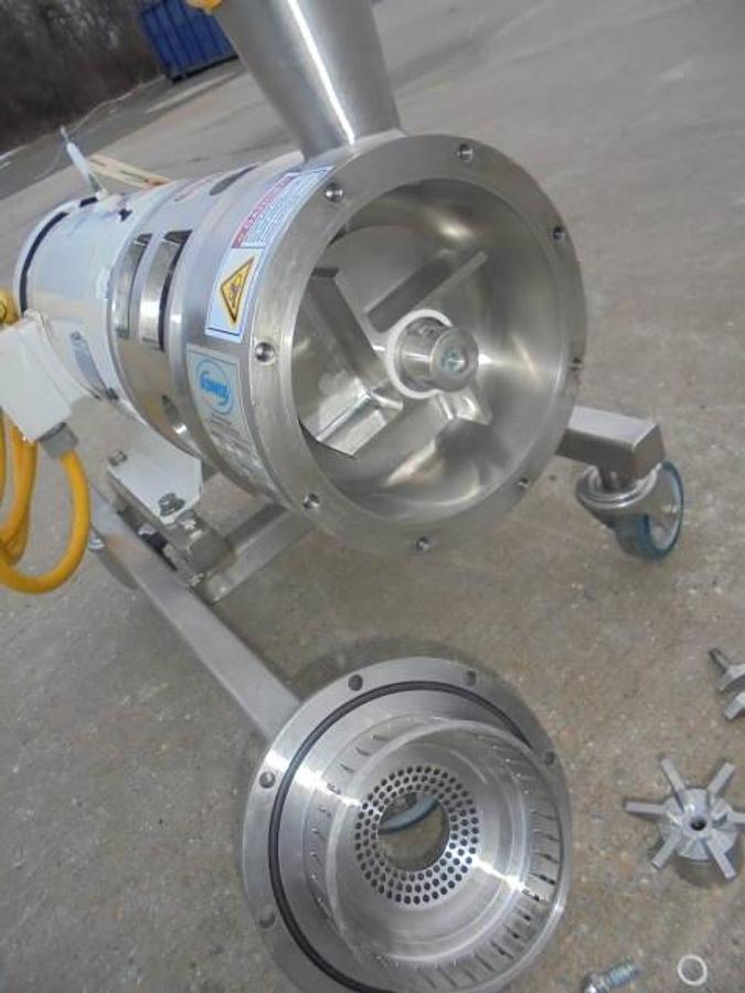 Used Admix DynaShear DS-575 Stainless Steel Inline High Shear Mixer, 15 HP Motor-