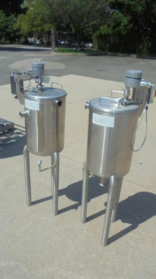 Used Lab Stainless Steel Jacketed Chocolate Melters (2)
