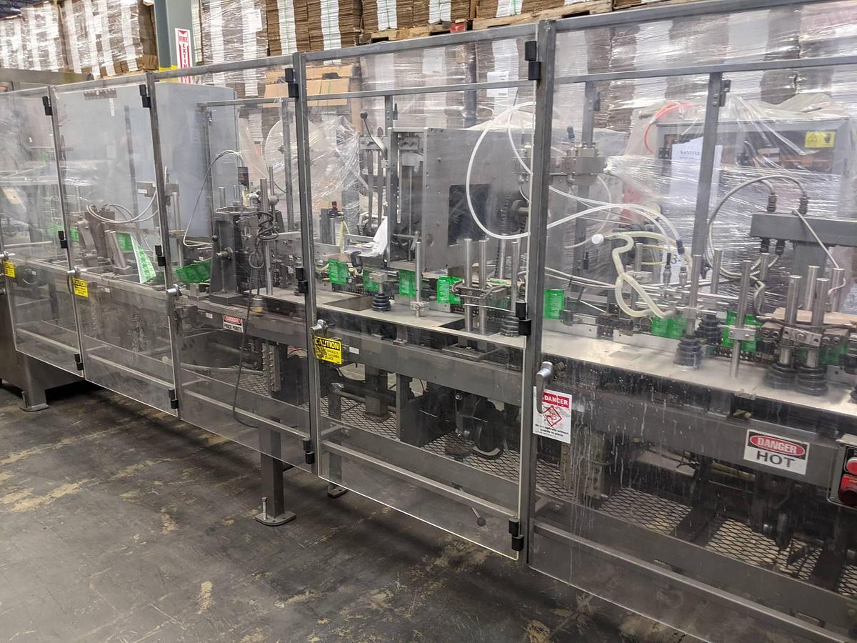 Used Bartelt IM7-14 Wet Wipe Horizontal Packaging Machine