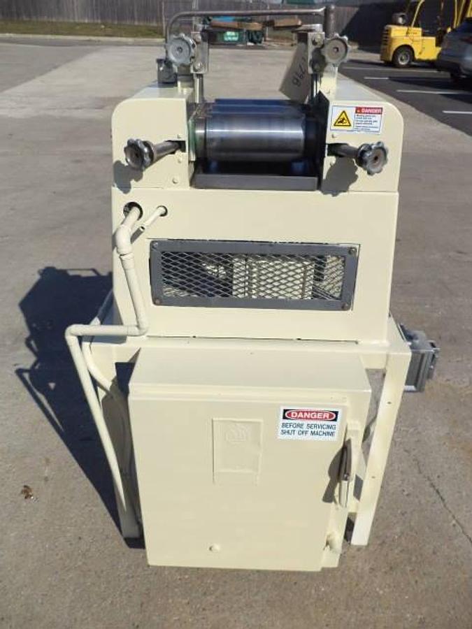 Used Ross 4 in. x 8 in. Lab Three Roll Mill, Explosion Proof