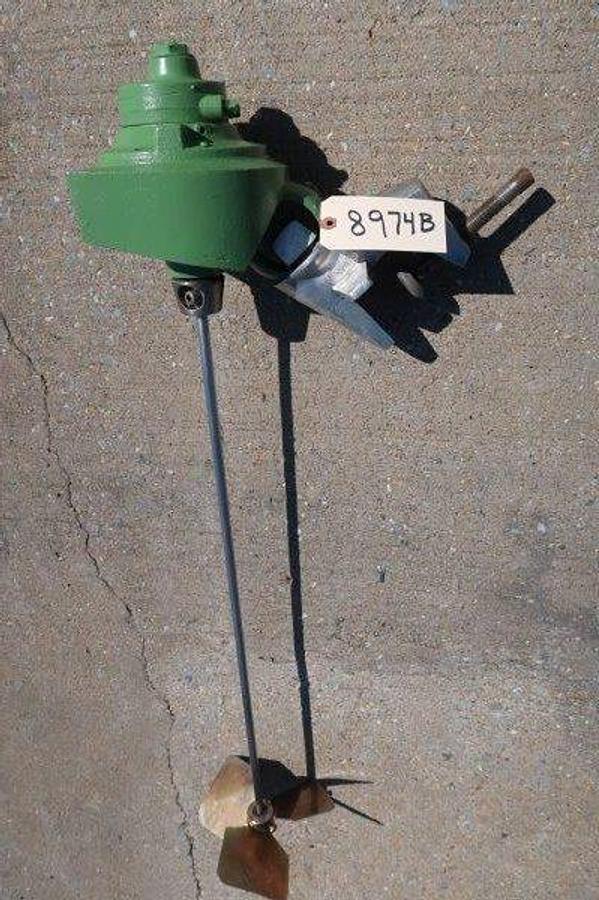 Used Lightnin Air Operated Clamp-On Agitator, 36 In. Shaft