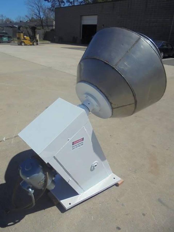 Used 36 Inch Diameter Stainless Steel Coating Pan, 1 HP Motor