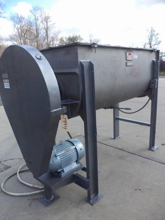 Used 36 Cu. Ft. Day Stainless Double Ribbon Blender, XP Motor
