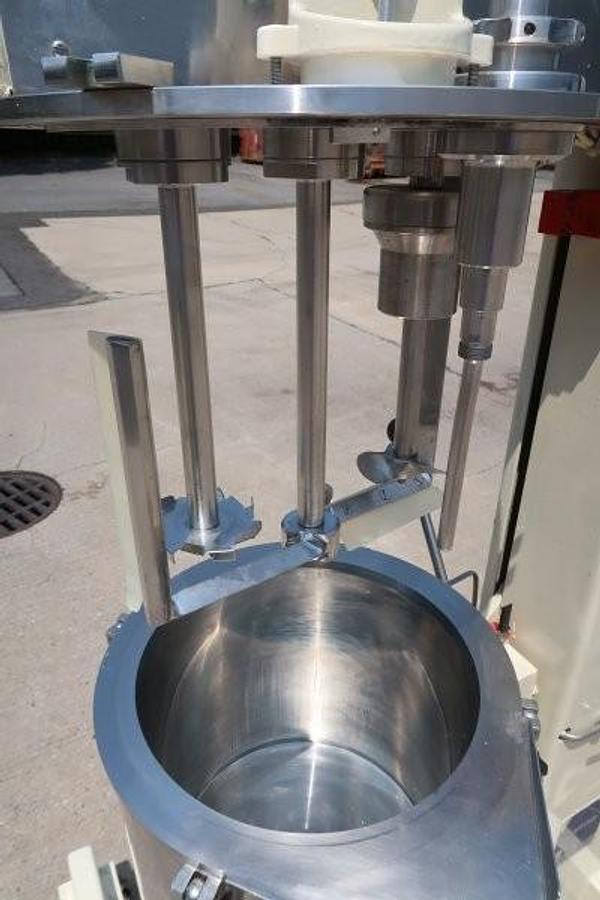 Used Fryma VME-20 SS Jacketed Homogenizing Mixer