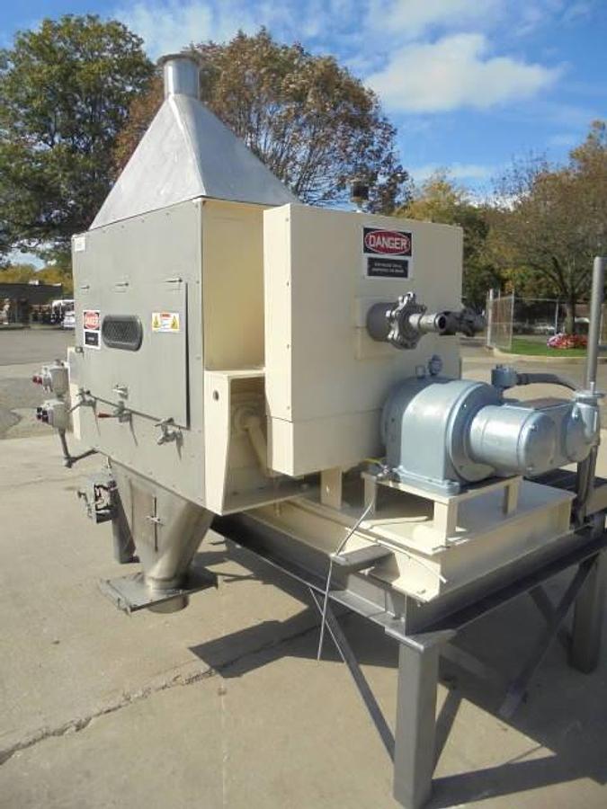 Used Buflovak 24 In. x 36 In. Drum Flaker/Dryer, Food Application