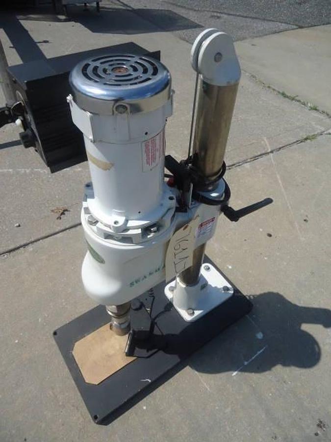 Used Swanmatic C-300 Tabletop Capper, Variable Speed–