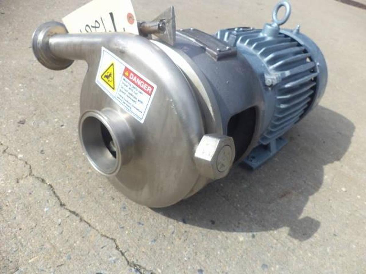 Used Crepaco 3 In. X 2-1/2 In. Stainless Steel Sanitary Centrifugal Pump