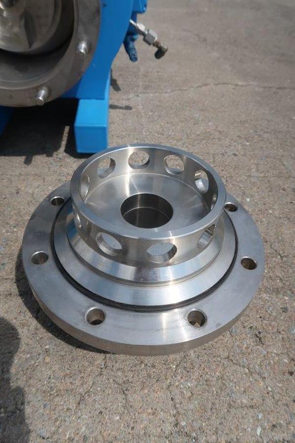 Used Silverson 450 Inline High Shear Mixer, Stainless