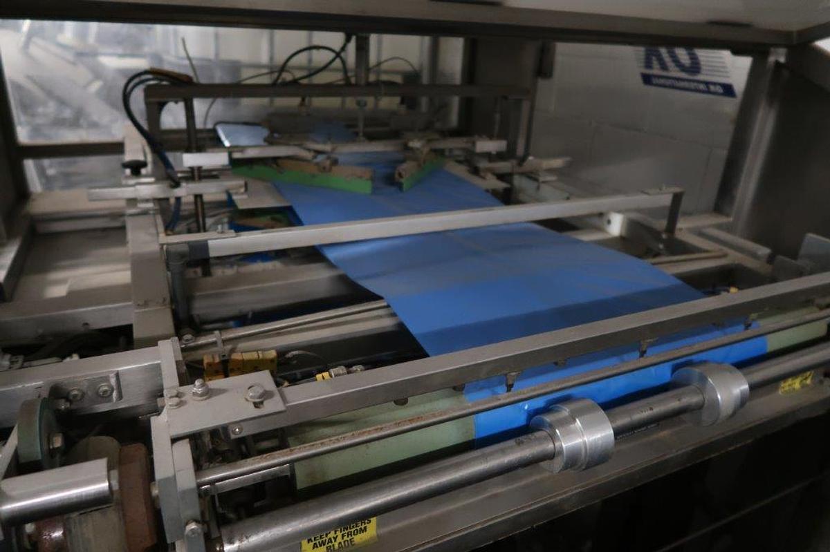 Used OK Corp. Polybag-In-Box Maker and Bag Inserter