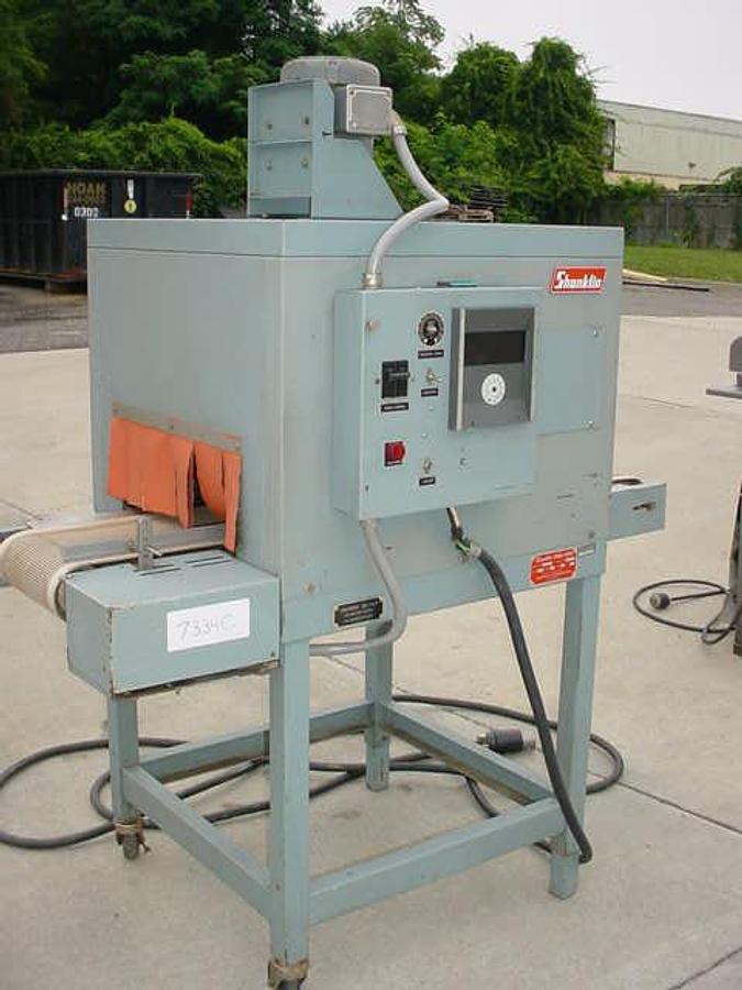 Used Shanklin T-6xl Motorized Shrink Tunnel