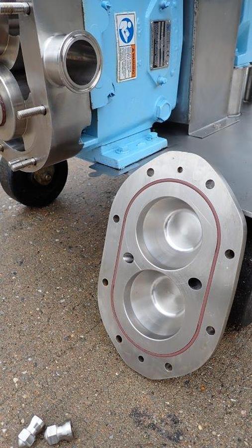 Used Waukesha 030-U2 SS Positive Displacement Pump, XP