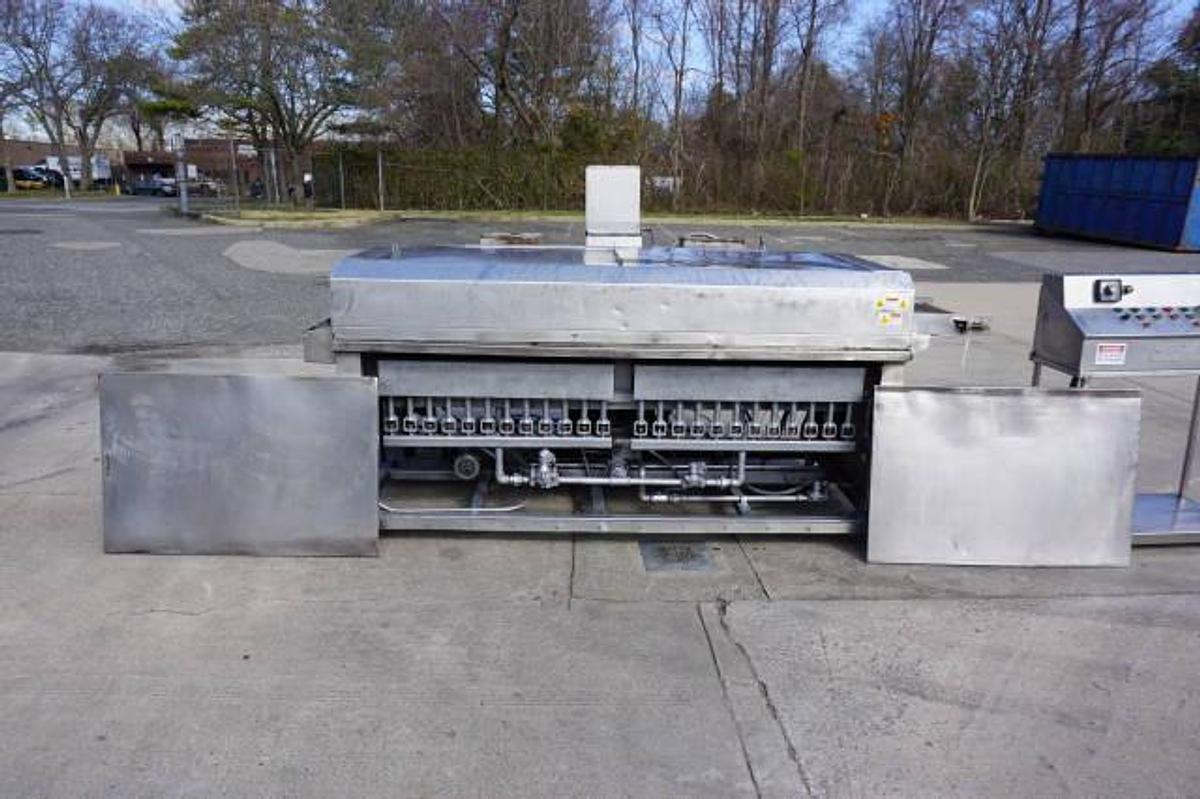 Used Pitco 600 Continuous Gas Fired Fryer With Hold Down Belt