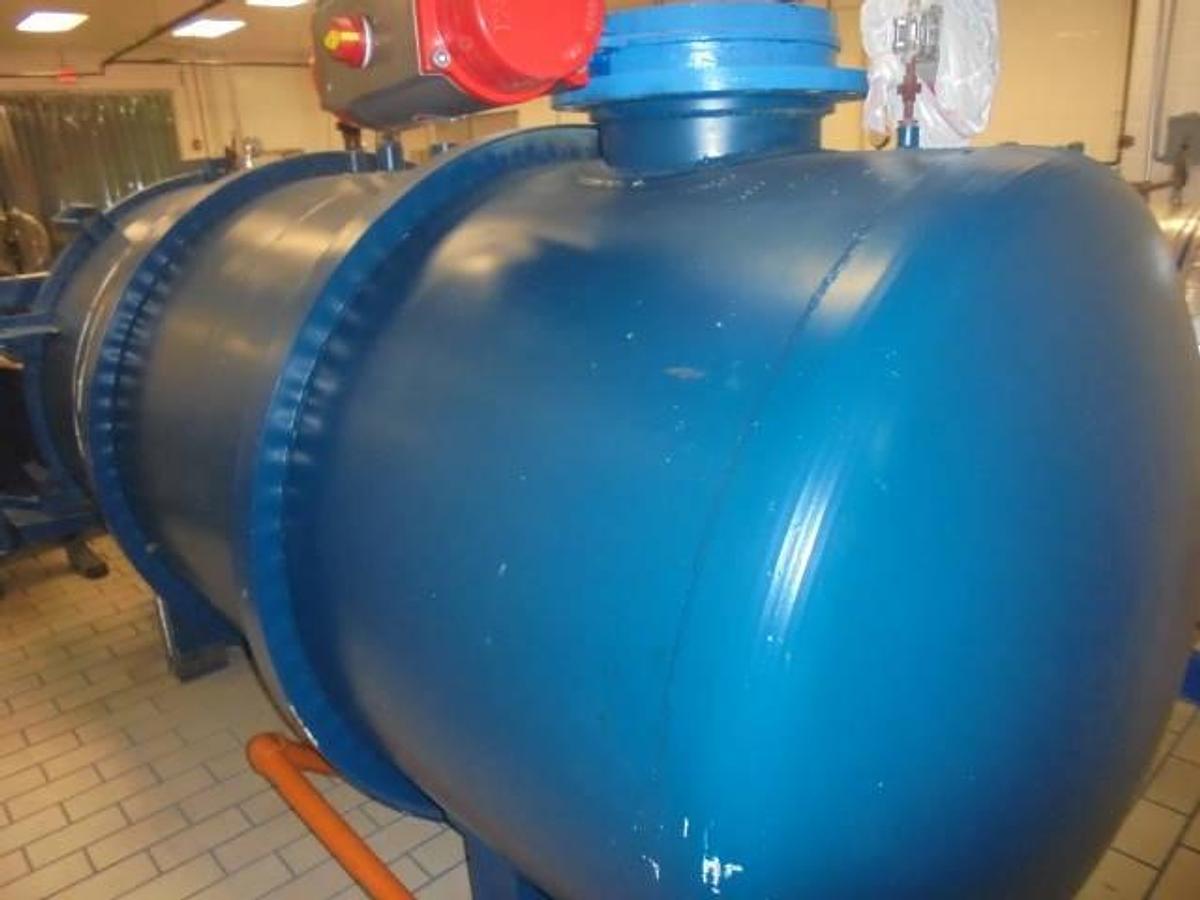 Used 5 Ft. Diameter X 11 Ft. Long Horizontal Retort With Controls, MFG. 2010