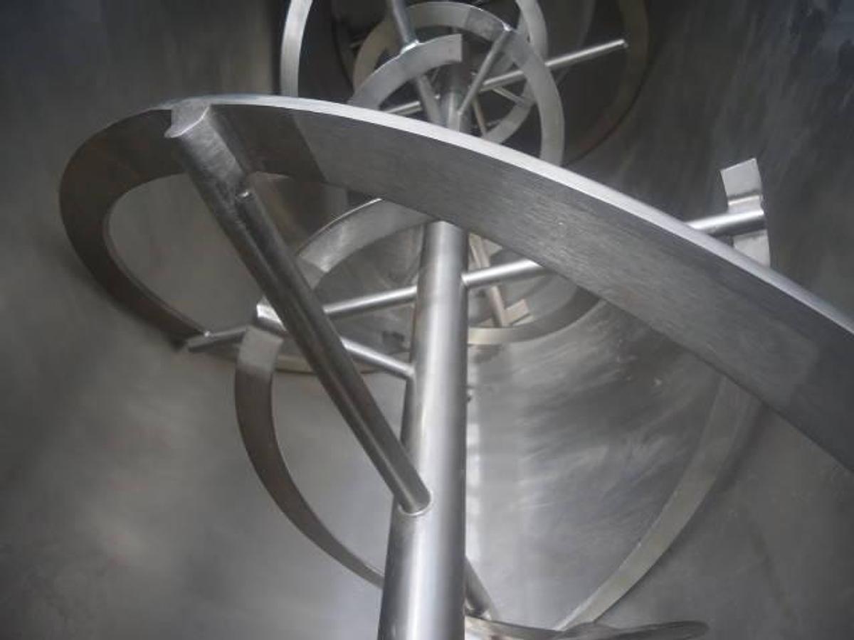 Used 36 Cu.ft. Day Stainless Steel Double Ribbon Blender, 10 Hp Motor