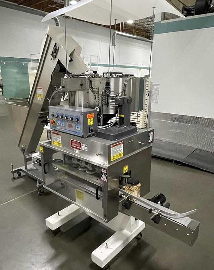 Used Kaps-All A6 Screw Capper, with Cap Elevator