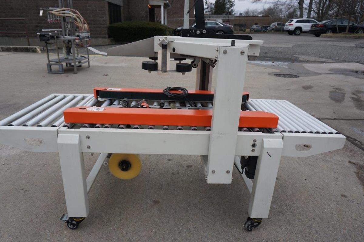 Used Single Phase Top and Bottom Case Sealer, Single Phase Electrics