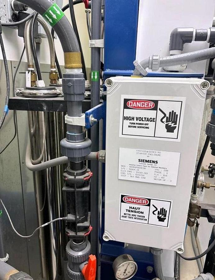 Used Siemens EPV Non-Recirculation Reverse Osmosis/SDI System