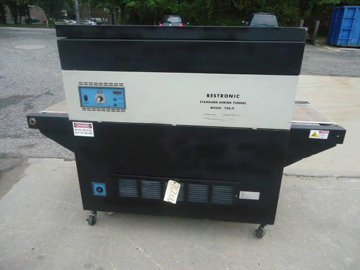 Used Bestronic 16 In. X 20 In. Motorized Shrink Tunnel, Portable